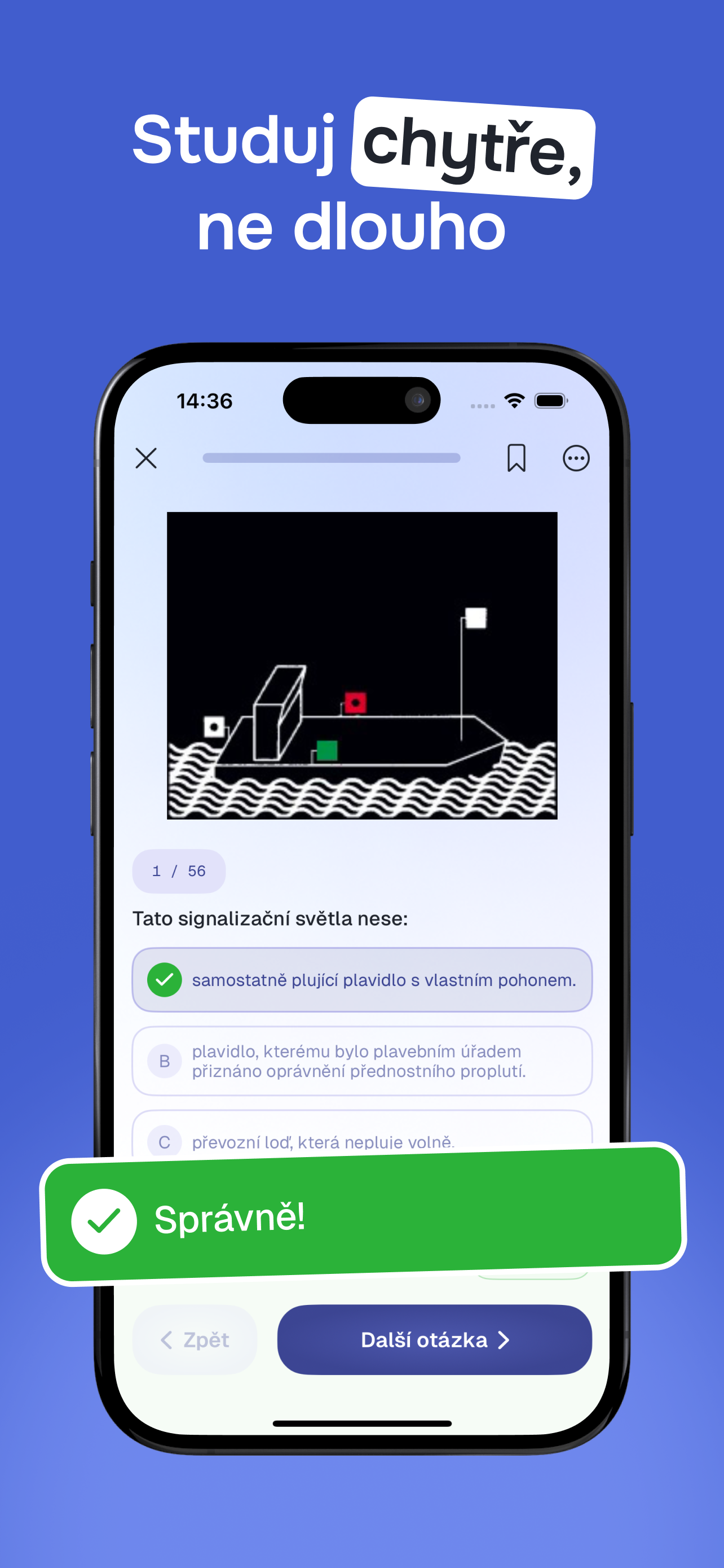 Kapitánský průkaz – 2026 – testy